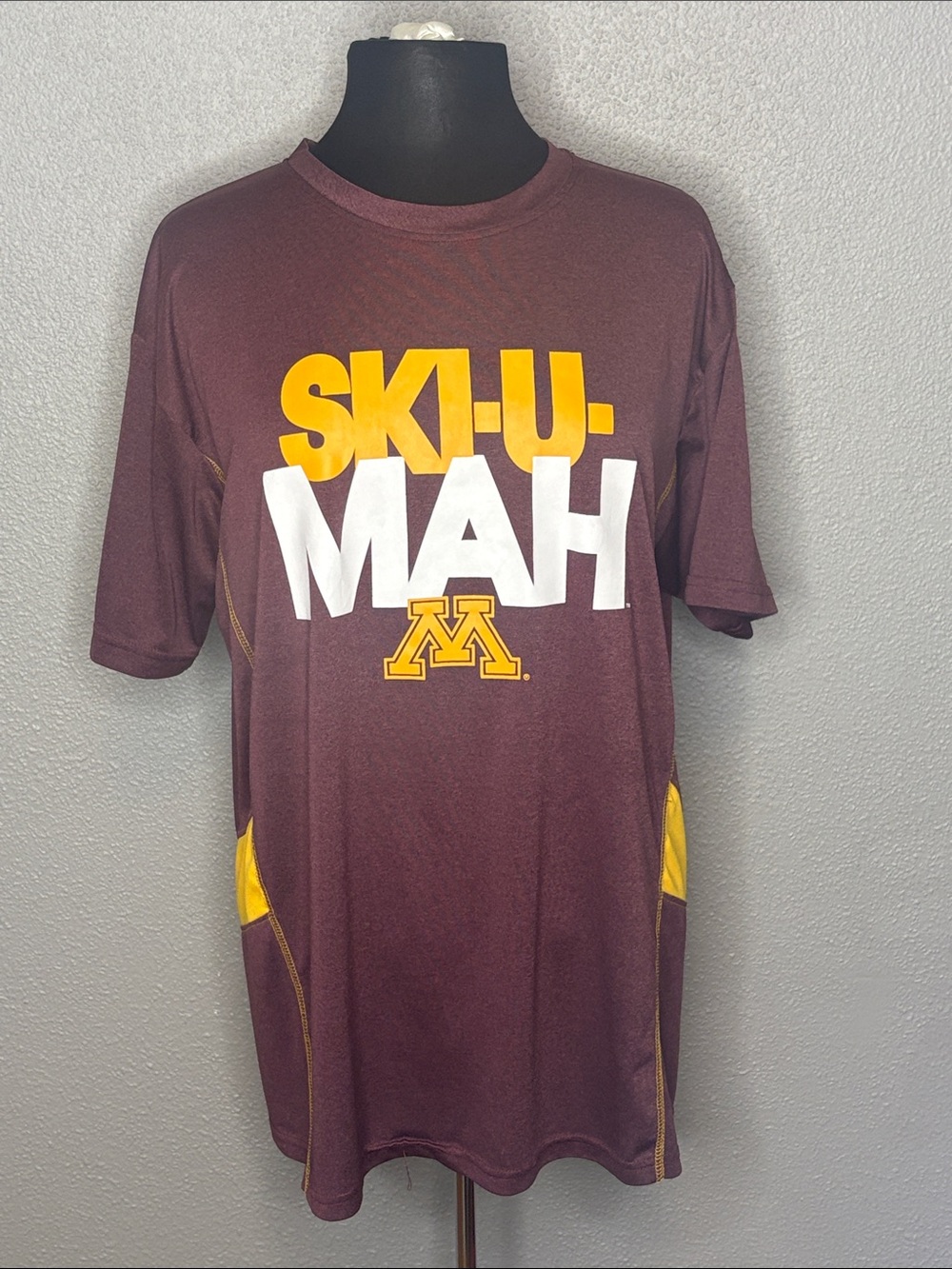 University of Minnesota Maroon 'SKI-U-MAH' Short Sleeve Shirt